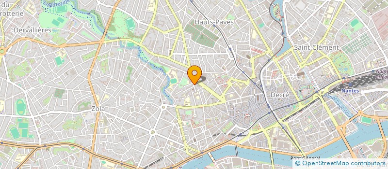 localisation de l'entreprise UNITE à NANTES