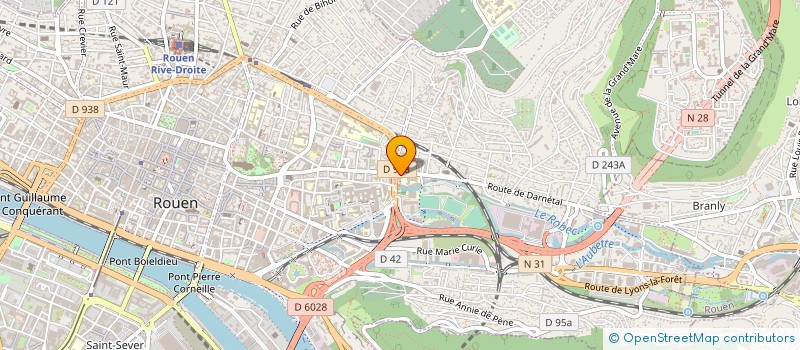 localisation de l'entreprise UNITE CARDIOLOGIE INTERVENTIONNELL ROUEN à ROUEN