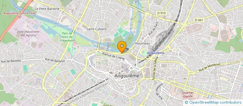 localisation de l'entreprise UNITE D INTERVENTION DES PREMIERS SECOURS DE LA CHARENTE à ANGOULEME