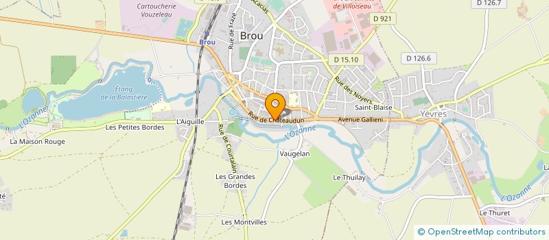 localisation de l'entreprise UNITE DE DECOLLETAGE DU PERCHE à YEVRES