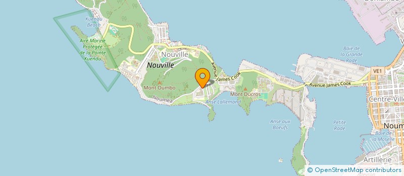 localisation de l'entreprise UNITE DE NEPHROLOGIE DE NOUVELLE-CALEDONIE à NOUMEA