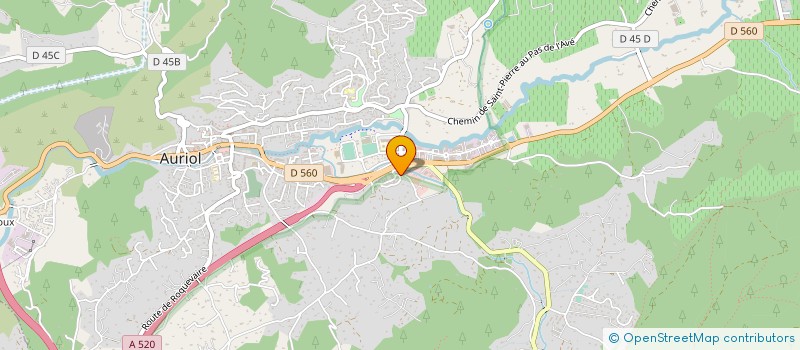 localisation de l'entreprise UNITE DE SECOURS ET DE SAUVETAGE EN MILIEU DIFFICILE 13 (USSMD 13) à AURIOL