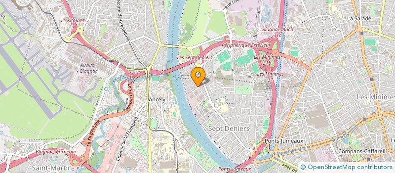 localisation de l'entreprise UNITE DE TRANQUILLITE ET DE SURETE DE L'IMMOBILIER à TOULOUSE