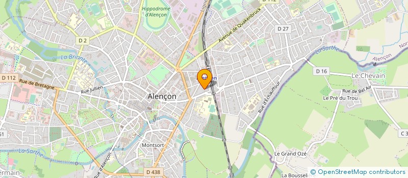 localisation de l'entreprise UNITE DE VIE POUR ETUDIANTS à ALENCON