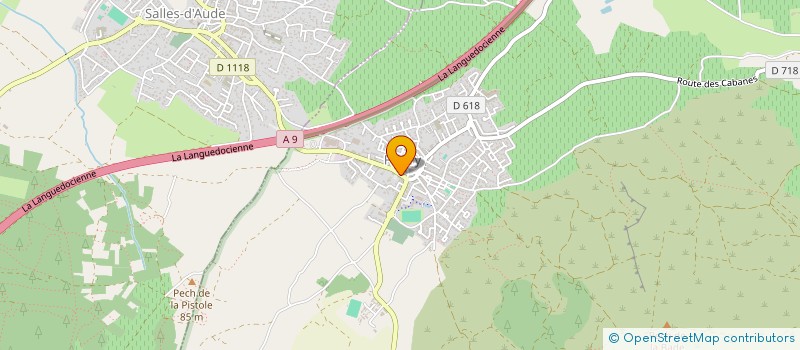 localisation de l'entreprise UNITE DEPARTEMENTALE DES PREMIERS SECOURS DE L'AUDE à FLEURY