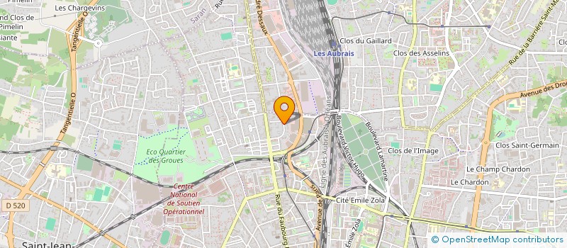 localisation de l'entreprise UNITE DEVELOP INFORMATIQUE COMMUNICATION à ORLEANS
