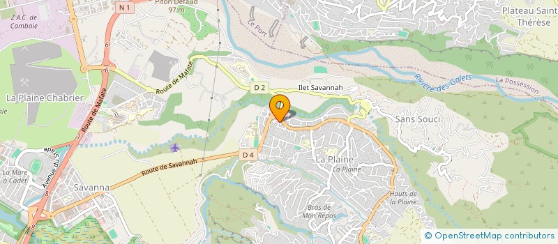 localisation de l'entreprise UNITE EN ACTION à SAINT-PAUL