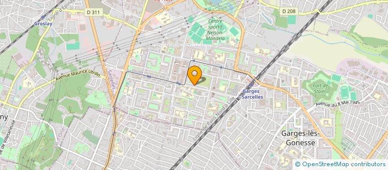 localisation de l'entreprise UNITE ET AMOUR à SARCELLES