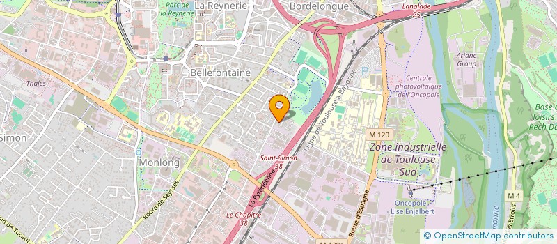 localisation de l'entreprise UNITE GROUPEMENT D'INTERVENTION ET SECURIT à TOULOUSE