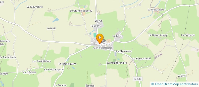 localisation de l'entreprise UNITE INTERPROF PRODU AVICOLES MAYENNE  CHANGE