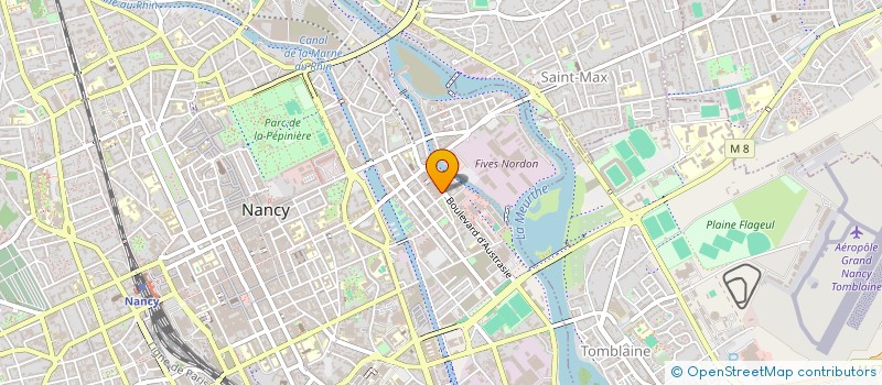 localisation de l'entreprise UNITE LORRAINE MUTUALISTE à NANCY