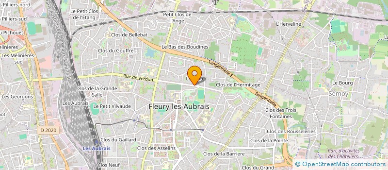 localisation de l'entreprise UNITE MOBILE D'INTERVENTION DE SECURITE CIVILE DU LOIRET - UMISEC 45 à FLEURY-LES-AUBRAIS