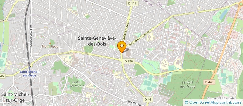 localisation de l'entreprise UNITE MOBILE DE PREMIERS SECOURS à SAINTE-GENEVIEVE-DES-BOIS
