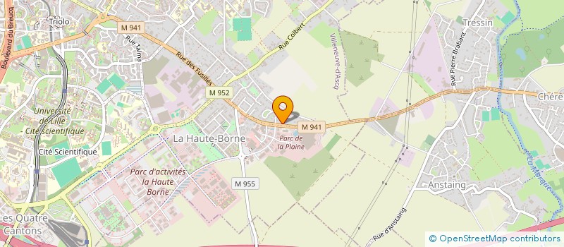 localisation de l'entreprise UNITE MOBILE DE PREMIERS SECOURS DU NORD à VILLENEUVE-D'ASCQ