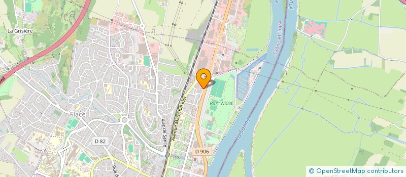 localisation de l'entreprise UNITE MOBILE DE PREMIERS SECOURS ET D'ASSISTANCE DE SAONE-ET-LOIRE à MACON