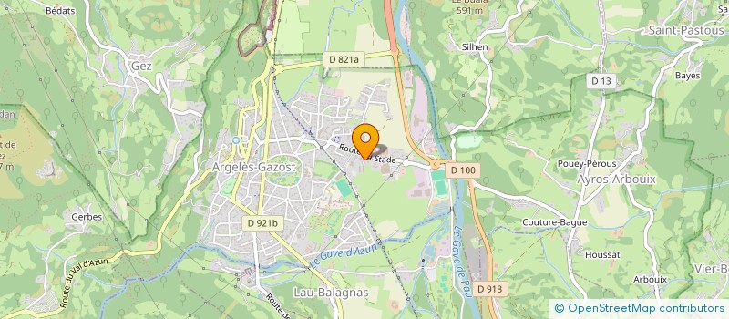 localisation de l'entreprise UNITE MOBILE DE PREMIERS SECOURS ET D'ASSISTANCE MEDICALE à ARGELES-GAZOST