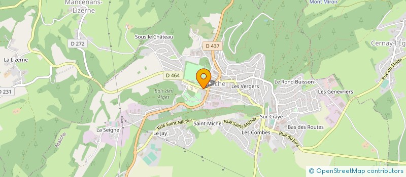 localisation de l'entreprise UNITE PASTORALE DU PLATEAU DE MAICHE à MAICHE