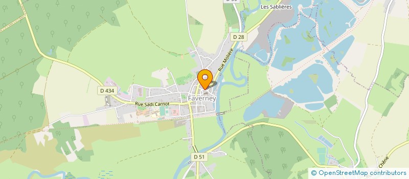 localisation de l'entreprise UNITE PASTORALE FAVERNEY AMANCE  FAVERNEY