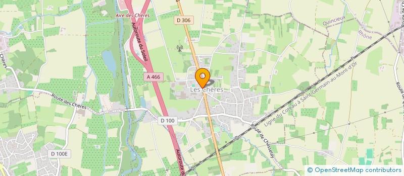 localisation de l'entreprise UNITE POPOTIER  LES CHERES