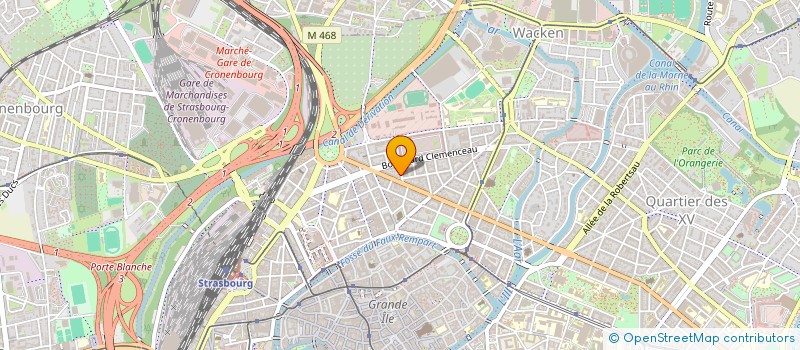 localisation de l'entreprise UNITEAM GRAND EST à STRASBOURG