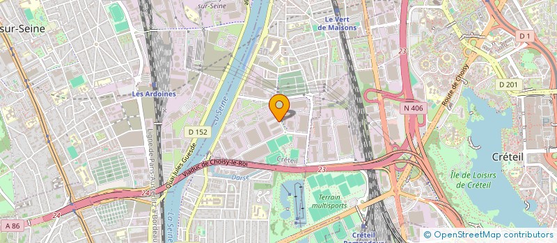 localisation de l'entreprise UNITECNIC à ALFORTVILLE