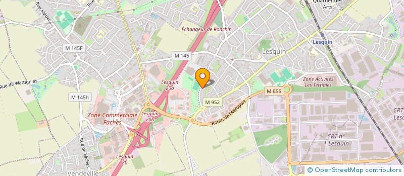 localisation de l'entreprise UNITED.B SERVICES à LILLE