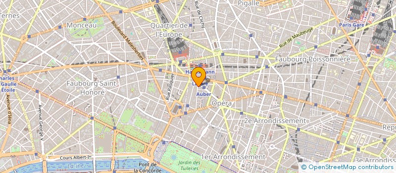 localisation de l'entreprise UNITED DESIGN  PARIS