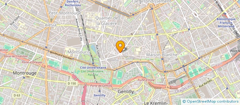 localisation de l'entreprise UNITED EUROPEAN DEVELOPMENT à PARIS