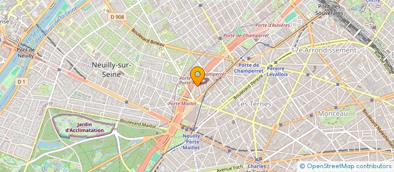 localisation de l'entreprise UNITED FOOTBALL CLUB PARIS 17  PARIS