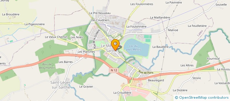 localisation de l'entreprise UNITED IMPORT FRANCE à LE MELE-SUR-SARTHE