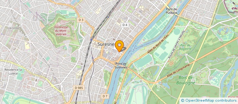 localisation de l'entreprise UNITED KITCHENS à SURESNES