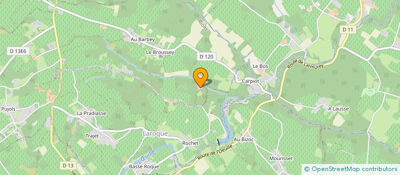 localisation de l'entreprise UNITED LEGWEAR FRANCE SAS  RIONS