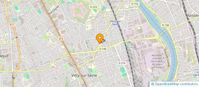 localisation de l'entreprise UNITED LOG à VITRY-SUR-SEINE