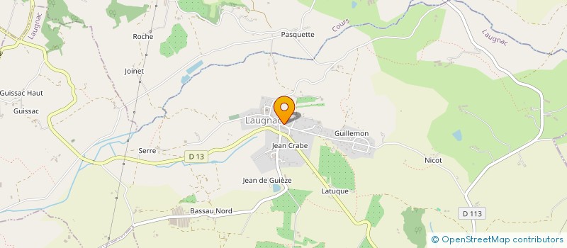 localisation de l'entreprise UNITED-PAGA NELLA  LAUGNAC