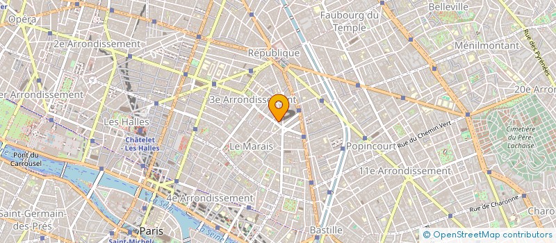localisation de l'entreprise UNITED SERVICES à PARIS