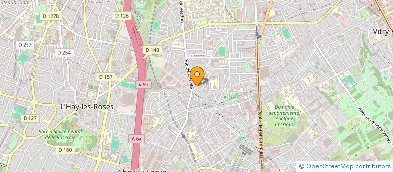 localisation de l'entreprise UNITED TRANSPORT à VILLEJUIF