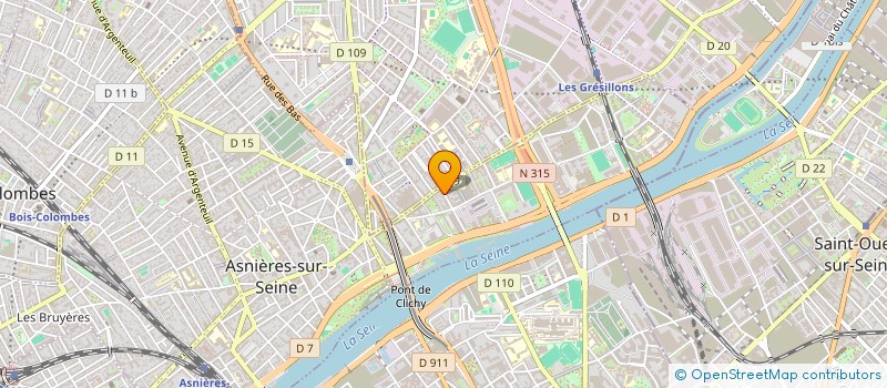 localisation de l'entreprise UNITEE  GONESSE