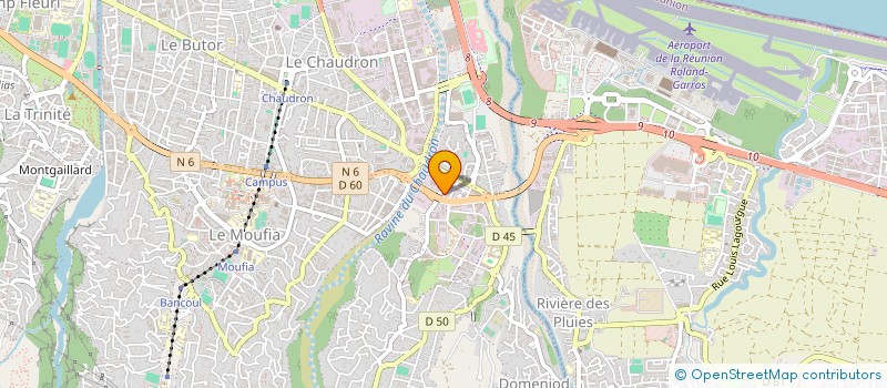 localisation de l'entreprise UNITERRE à SAINT-DENIS