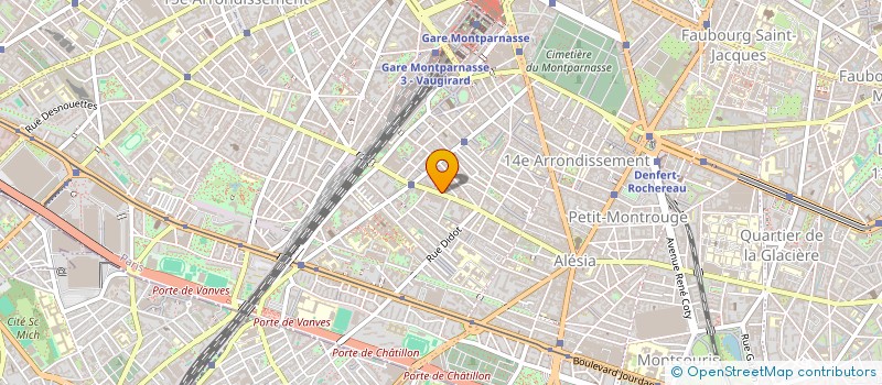localisation de l'entreprise UNITES DE TRANSPORTS SPECIALISES à PARIS
