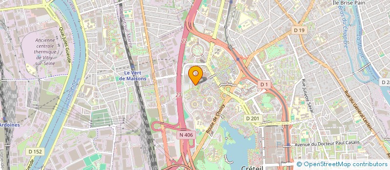 localisation de l'entreprise UNITEVENT'S  CRETEIL