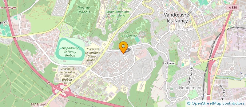 localisation de l'entreprise UNITORIAL  VANDUVRE-LES-NANCY