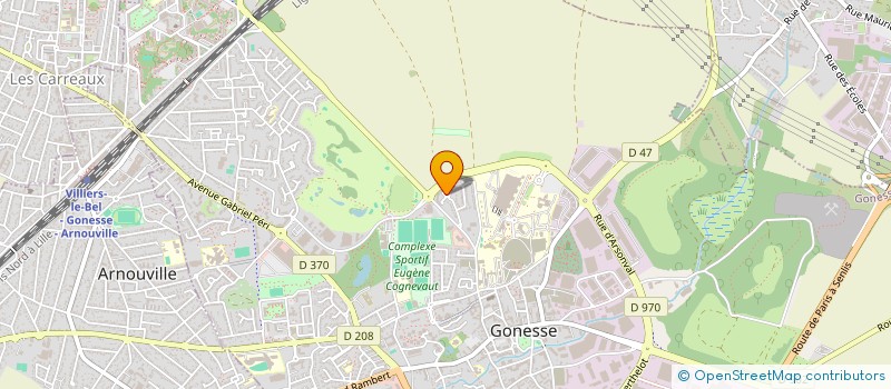 localisation de l'entreprise UNITRANS  SEVRAN