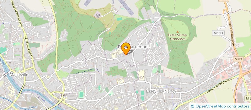 localisation de l'entreprise UNITUP  NANCY