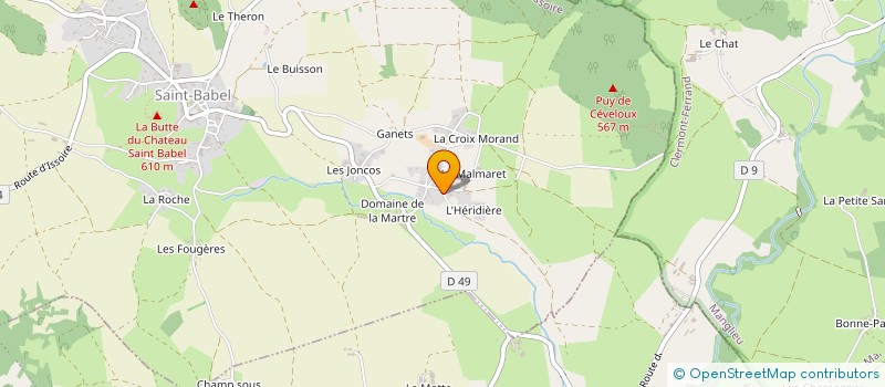 localisation de l'entreprise UNITY  SAINT-BABEL