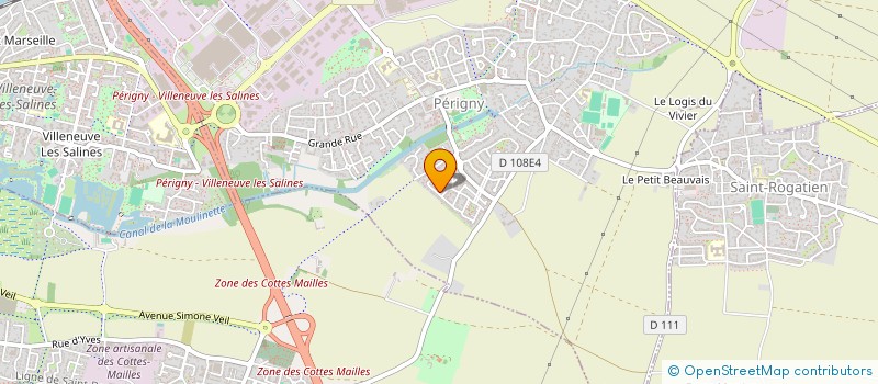 localisation de l'entreprise UNITY  PERIGNY