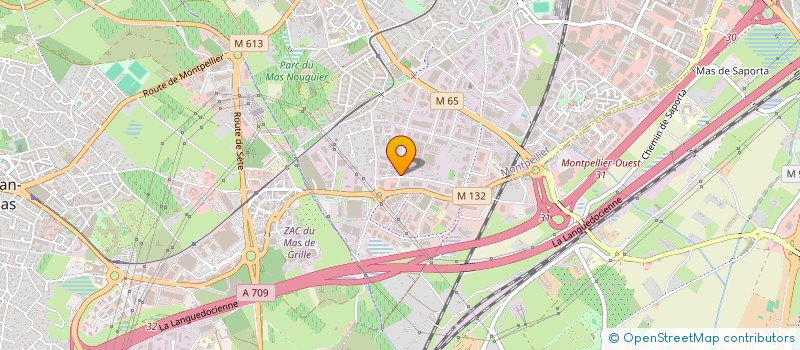 localisation de l'entreprise UNITY à MONTPELLIER