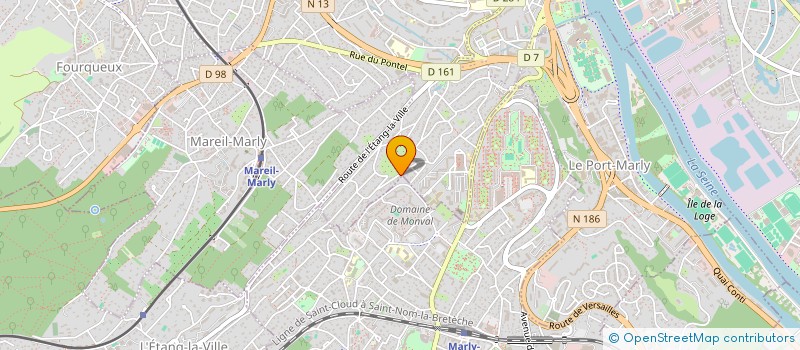 localisation de l'entreprise UNITY CAPITAL  LE PECQ