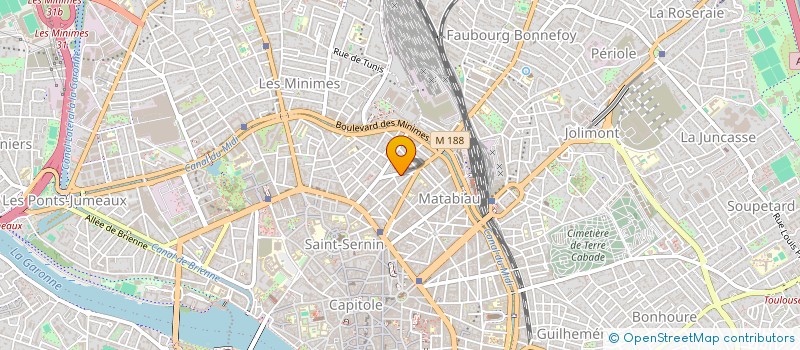 localisation de l'entreprise UNITY CUBE à TOULOUSE