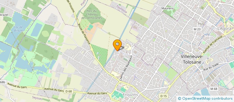 localisation de l'entreprise UNITY KN à MURET