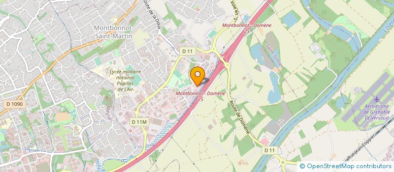 localisation de l'entreprise UNITY-SC à MONTBONNOT-SAINT-MARTIN